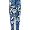 Pastunette warme dames pyjama Velours - Blue Bloom - Winter blauwe pyjama vrouwen - Copy