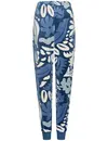 Pastunette warme dames pyjama Velours - Blue Bloom - Winter blauwe pyjama vrouwen - Copy