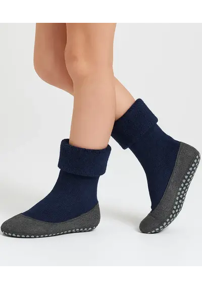FALKE Dames/kinder Cosyshoe pantoffels  - Slofsokken jongens en meisjes FALKE Dames/kinder Cosyshoe pantoffels  - Slofsokken jongens en meisjes