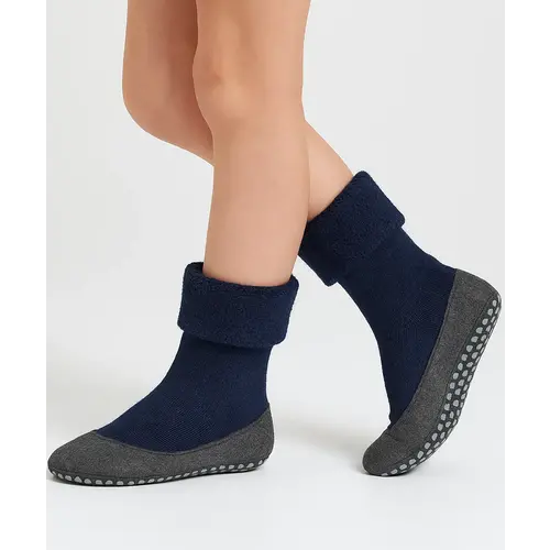 FALKE Dames/kinder Cosyshoe pantoffels - Slofsokken jongens en meisjes FALKE Dames/kinder Cosyshoe pantoffels - Slofsokken jongens en meisjes