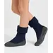 FALKE Dames/kinder Cosyshoe pantoffels  - Slofsokken jongens en meisjes - Donkerblauw