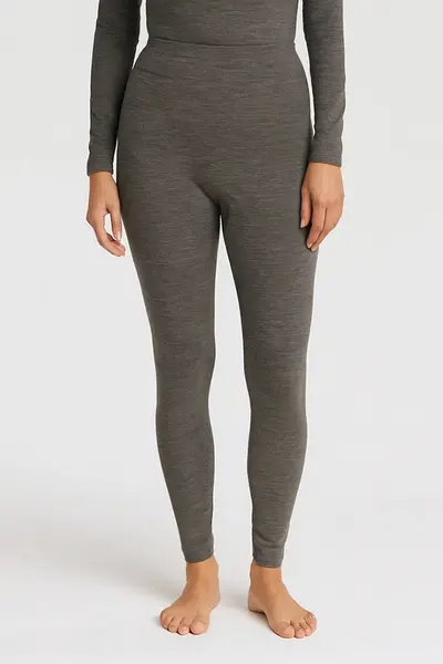 Extreme Thermobroek Dames - Grijs - Lange sport thermolegging vrouwen