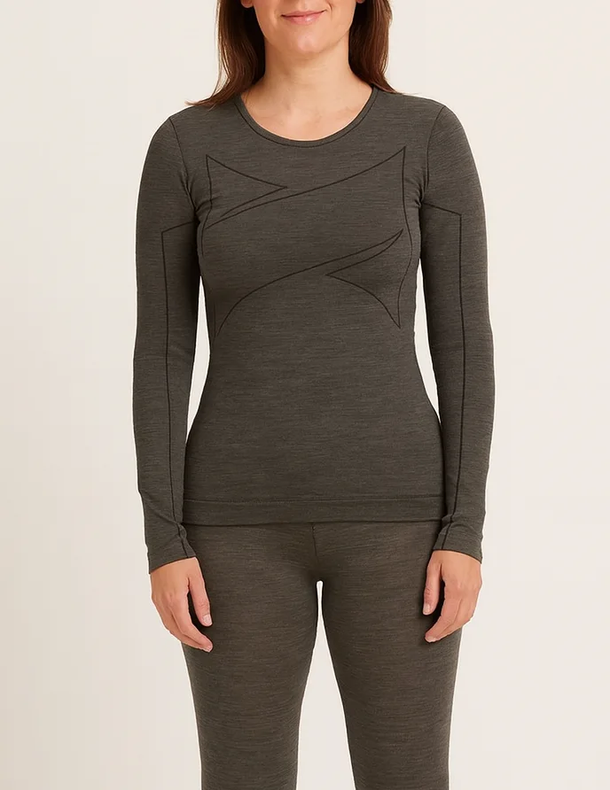 Extreme Wollen Thermo shirt lange mouw - Extra warm