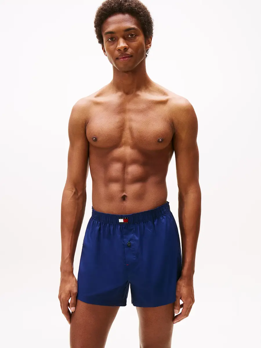 Tommy Hilfiger 3-Pack Wijde Heren Boxershorts - Katoen Tommy Hilfiger 3-Pack Wijde Heren Boxershorts - Katoen