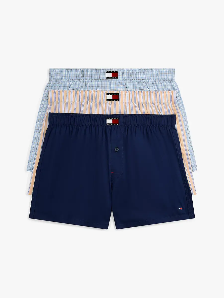 Tommy Hilfiger 3-Pack Wijde Heren Boxershorts - Katoen