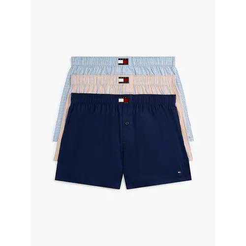 Tommy Hilfiger 3-Pack Wijde Heren Boxershorts - Katoen Tommy Hilfiger 3-Pack Wijde Heren Boxershorts - Katoen