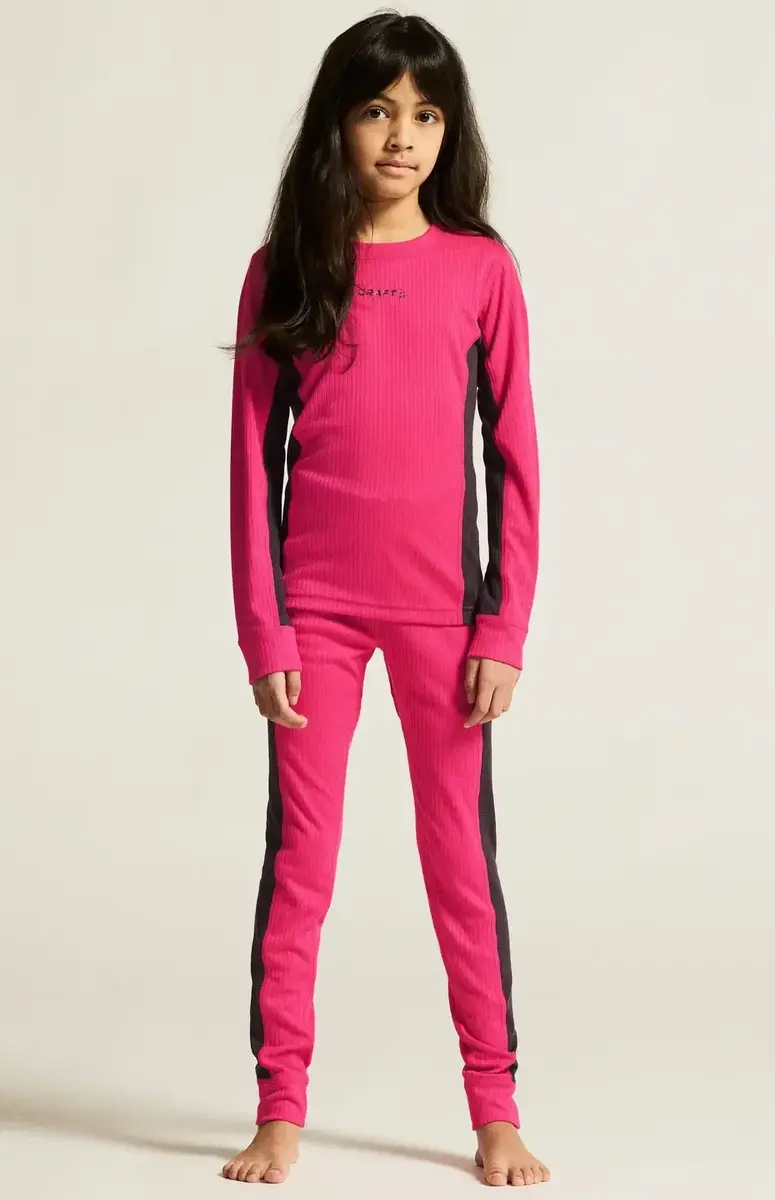 Craft kinderen Unisex Thermo Set - Cro Dry Baselayer - Thermo ondergoed voor jongens en meisjes Craft kinderen Unisex Thermo Set - Cro Dry Baselayer - Thermo ondergoed voor jongens en meisjes