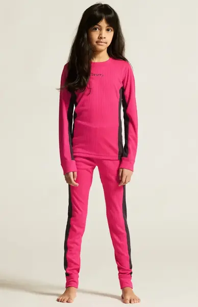 Craft kinderen Unisex Thermo Set - Cro Dry Baselayer - Thermo ondergoed voor jongens en meisjes