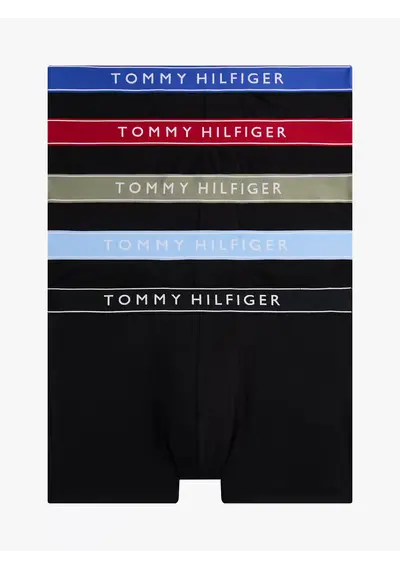 Tommy Hilfiger 5-Pack Heren Boxershorts Tommy Hilfiger 5-Pack Heren Boxershorts