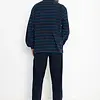Outfitter Badstof heren pyjama - Winter streep - Warme winter pyjama