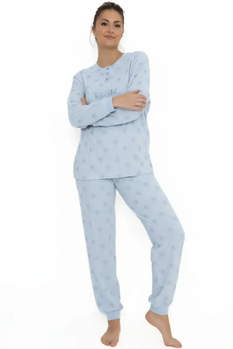 Cocodream dames pyjama badstof "beautiful"