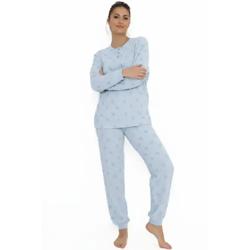 Cocodream dames pyjama badstof "beautiful" Cocodream dames pyjama badstof "beautiful"
