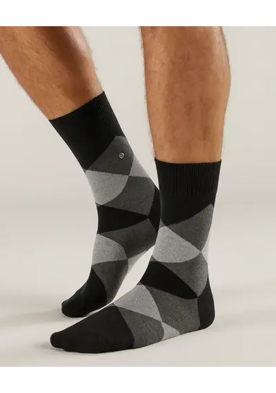 Burlington Clyde Hoge Heren Sokken - Katoen