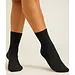 FALKE Run ribbel korte sokken - Unisex - Quarter katoenen kousen voor dames en heren - Zwart