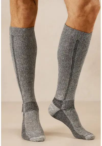 Basset kniekous thermo wol heren Basset kniekous thermo wol heren