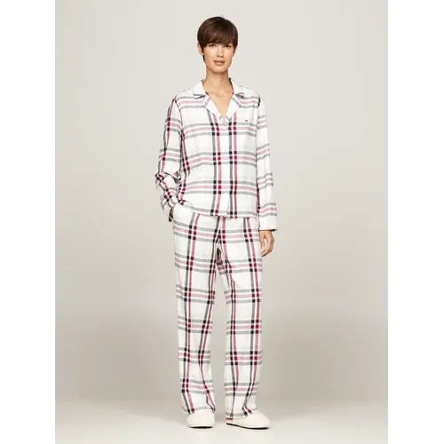 Tommy Hilfiger Dames flanellen Pyjama - Giftset Tommy Hilfiger Dames flanellen Pyjama - Giftset