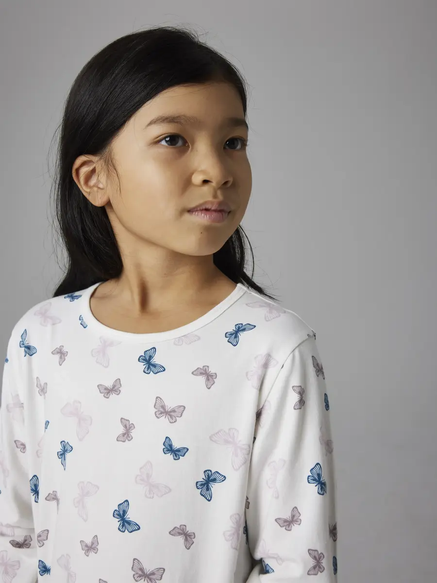 Name it kinder-meisjes pyjama katoen - butterfly Name it kinder-meisjes pyjama katoen - butterfly
