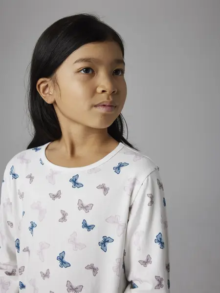 Name it kinder-meisjes pyjama katoen - butterfly Name it kinder-meisjes pyjama katoen - butterfly