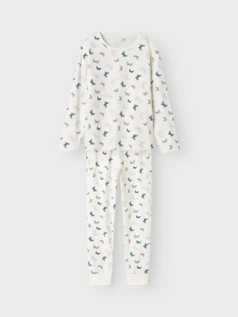 Name it kinder-meisjes pyjama katoen - butterfly Name it kinder-meisjes pyjama katoen - butterfly