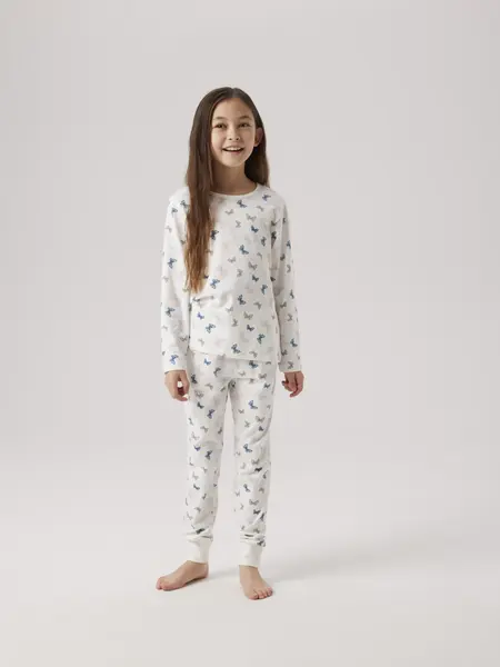 Name it kinder-meisjes pyjama katoen - butterfly