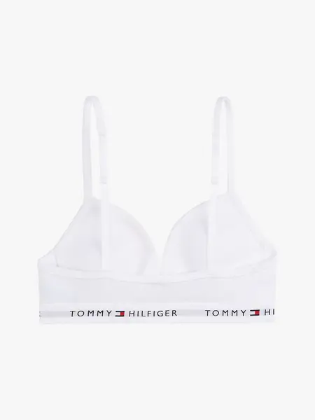 Tommy Hilfiger meisjes Triangle BH - Voorgevormd - Katoenen bralette Tommy Hilfiger meisjes Triangle BH - Voorgevormd - Katoenen bralette