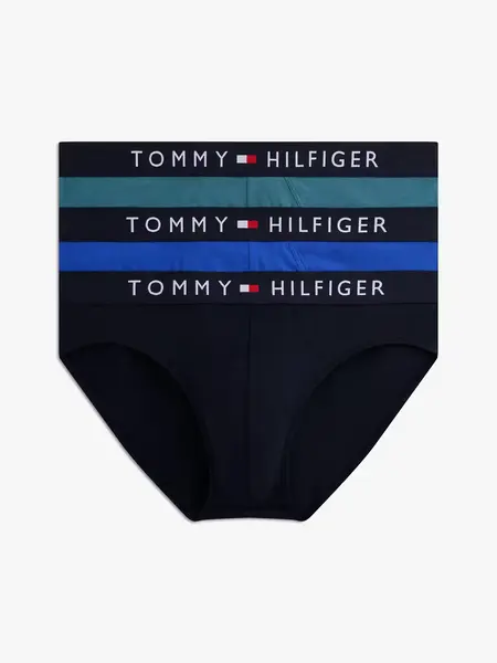 Tommy Hilfiger 3-Pack Heren slip - Brief - heren onderbroeken elastisch katoen