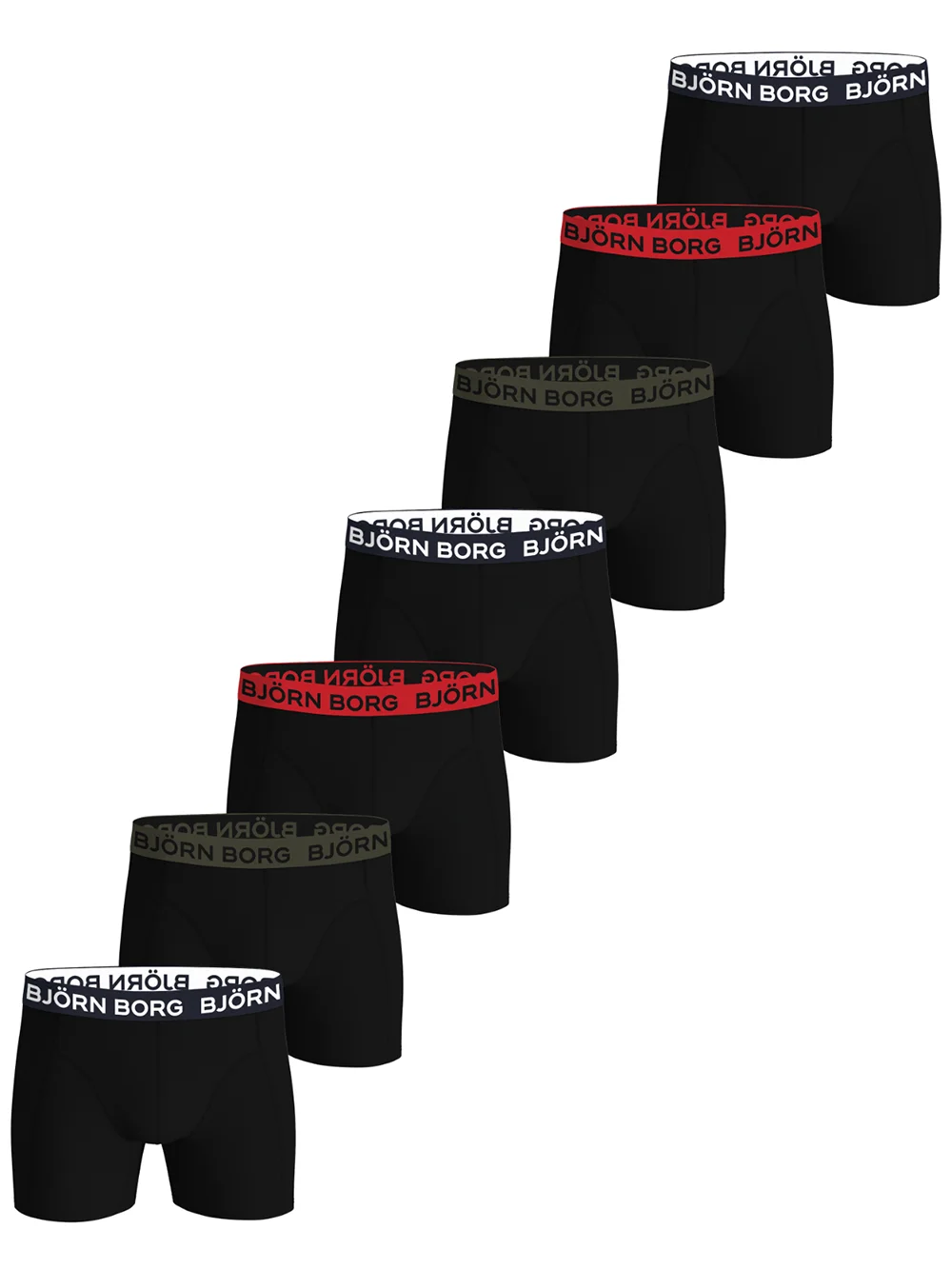 Bjorn Borg 7-pack heren boxershort -  Cotton stretch