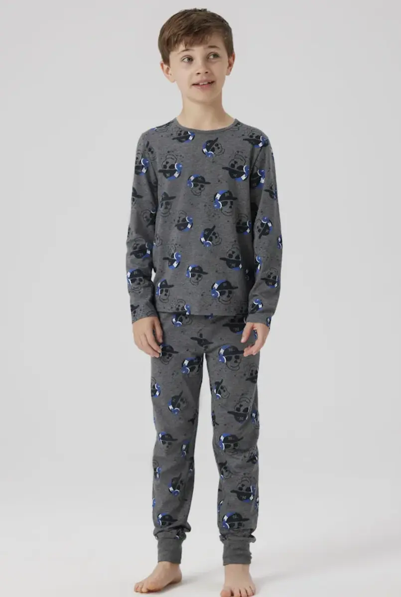 Name it jongens pyjama - Skull