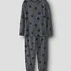 Name it jongens pyjama - Skull
