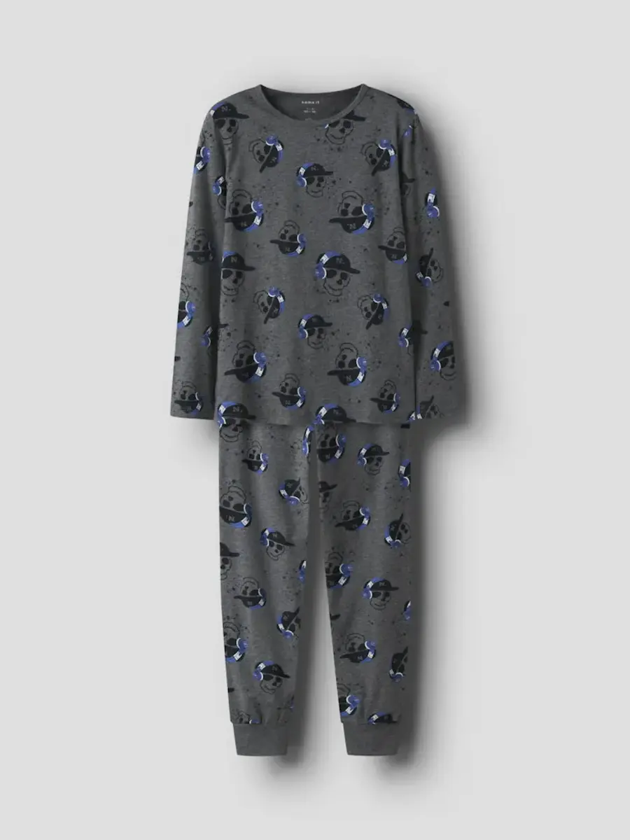 Name it jongens pyjama - Skull