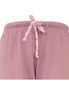 Tenderness fleece dames pyjama - Pink - roze warme winter pyjama