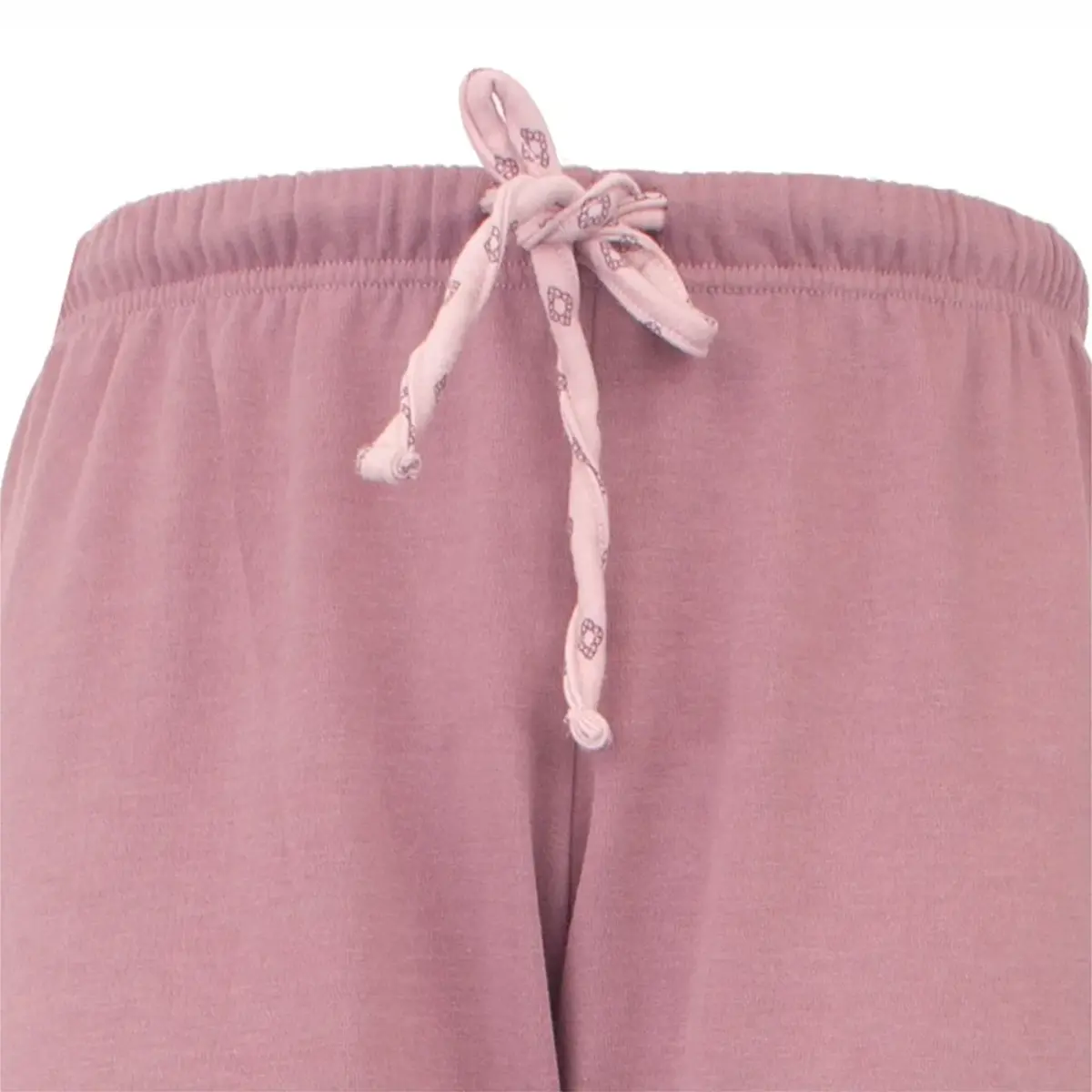 Tenderness fleece dames pyjama - Pink - roze warme winter pyjama