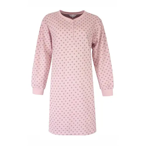 Tenderness fleece dames nachthemd lange mouw - Pink Tenderness fleece dames nachthemd lange mouw - Pink