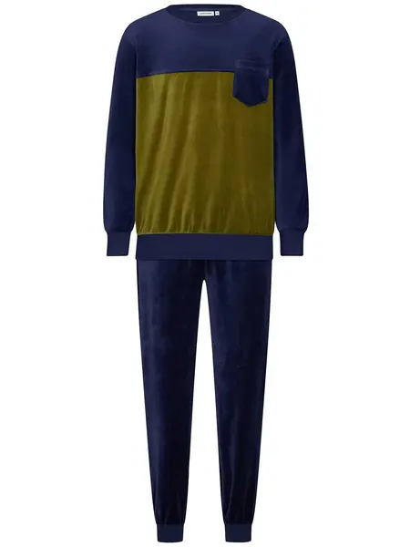 Pastunette velours Heren pyjama - Adventure - Warme winter pyjama maat Pastunette velours Heren pyjama - Adventure - Warme winter pyjama maat