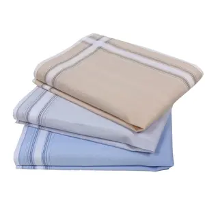 Tiseco 12 stuks Heren zakdoeken dikke kwaliteit 3B - Tiseco 12 stuks Heren zakdoeken dikke kwaliteit 3B -