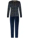 Pastunette Fleece dames pyjama - Moonlite - Warme winter pyjama