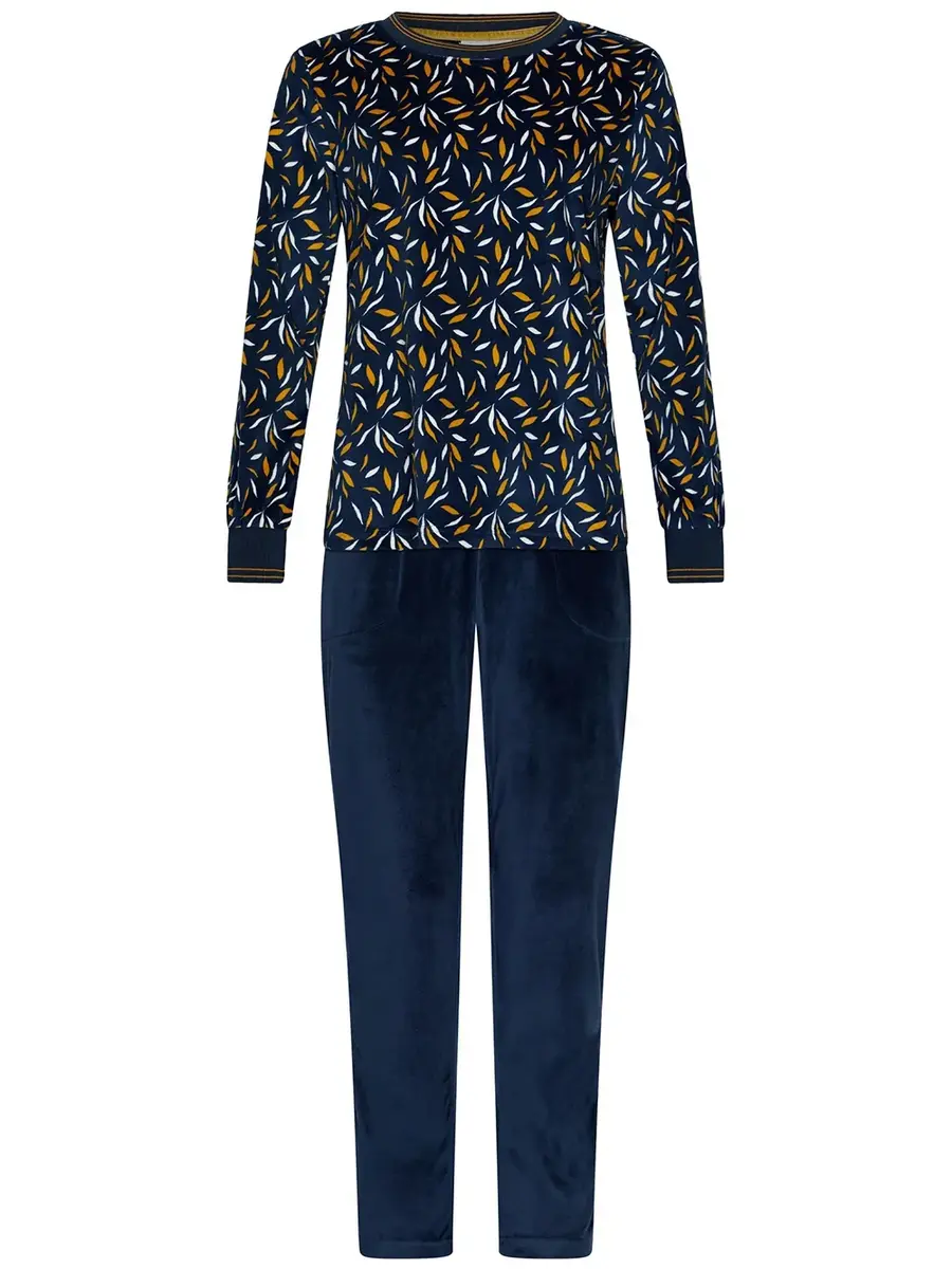 Pastunette Fleece dames pyjama - Moonlite - Warme winter pyjama