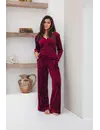 Pastunette Premium Fleece pyjama/huispak dames - Dream Warm 2-delig pyjama pak fleece