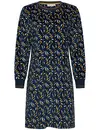 Pastunette Fleece dames nachthemd - lange mouwen - Winter nachtjapon lange mouwen