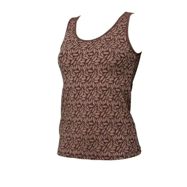 Avet dames hemd microfiber - Jacquard - Microvezel onderhemd met brede bandjes  - Copy