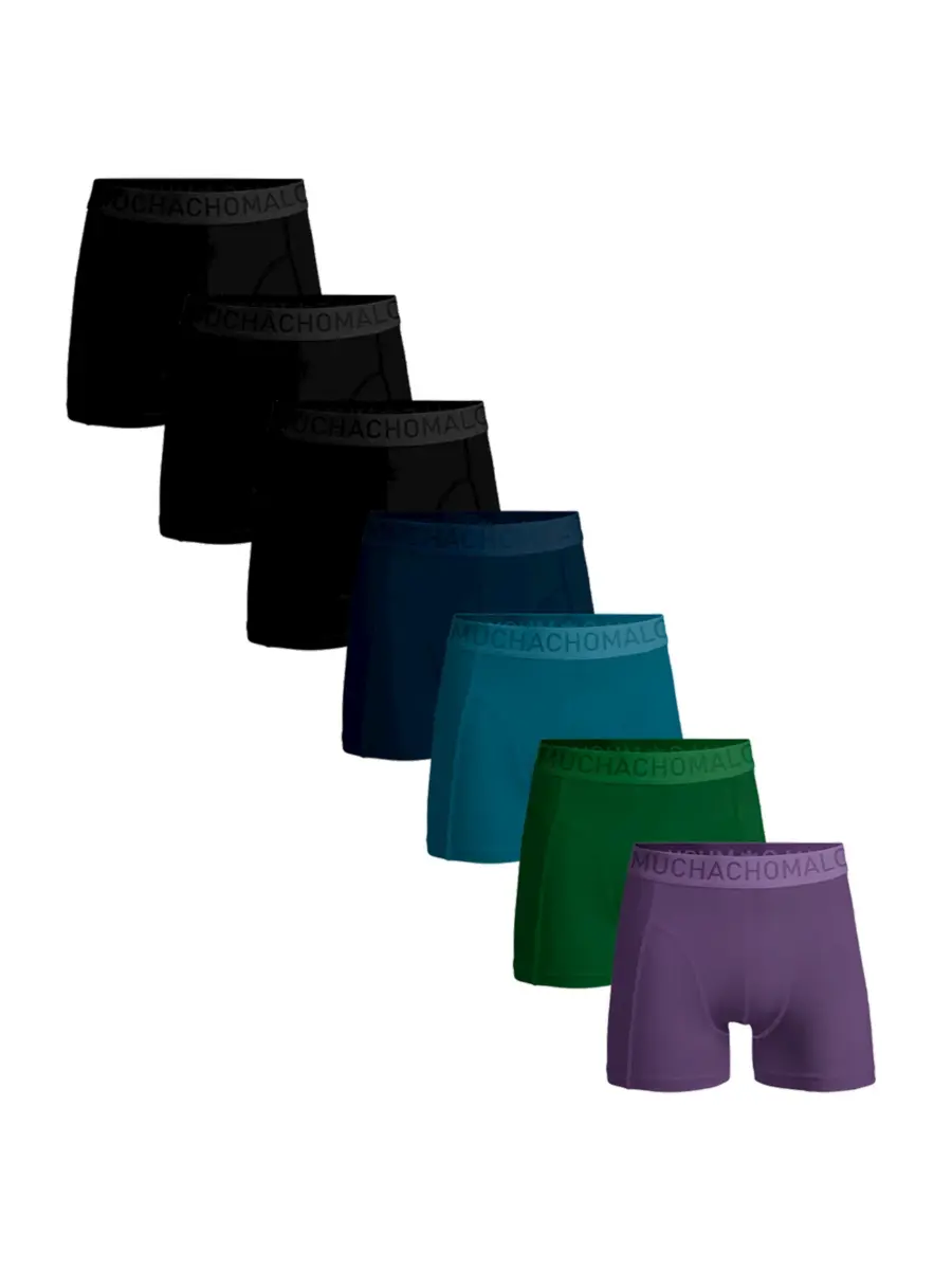 Muchachomalo 7-Pack Heren Boxershort -  Hello Moonlight