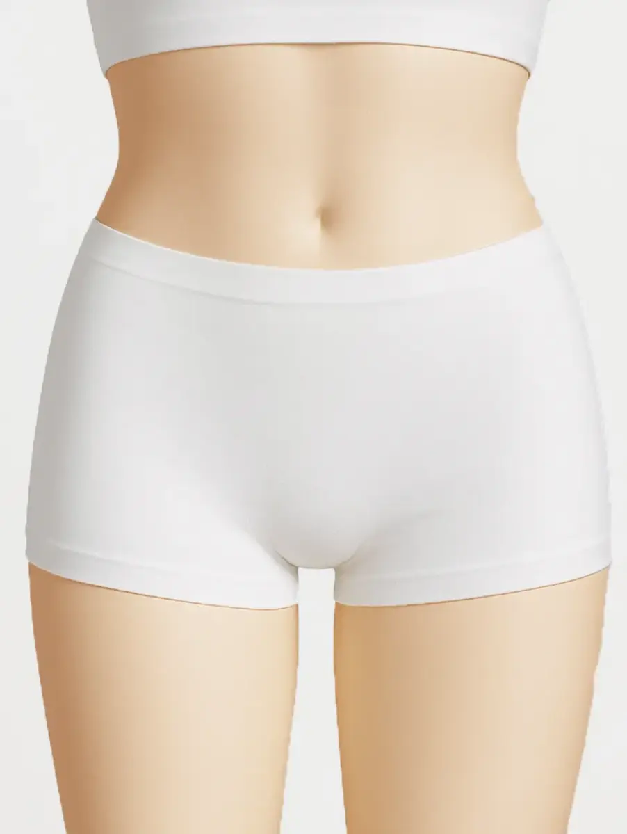 Perini dames boxer high waist elastische katoen - Naadloos - High waist