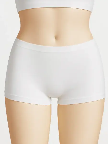 Perini dames boxer high waist elastische katoen - Naadloos - High waist