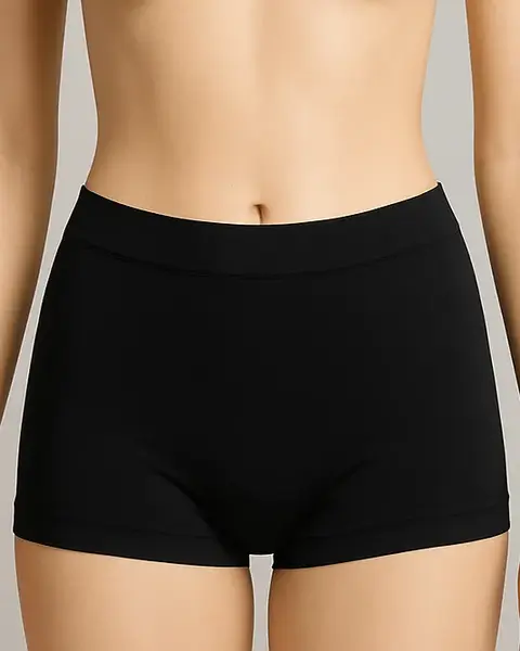 Perini dames boxer high waist elastische katoen - Naadloos - High waist