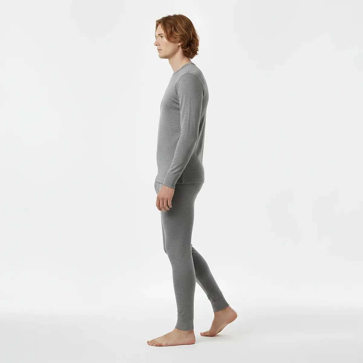 Gaubert heren wollen ondergoed - Thermoset - Wollen shirt en wollen broek