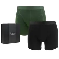 Bamboo Basics 2-pak heren boxers - Rico - Cadeau verpakking - Gift