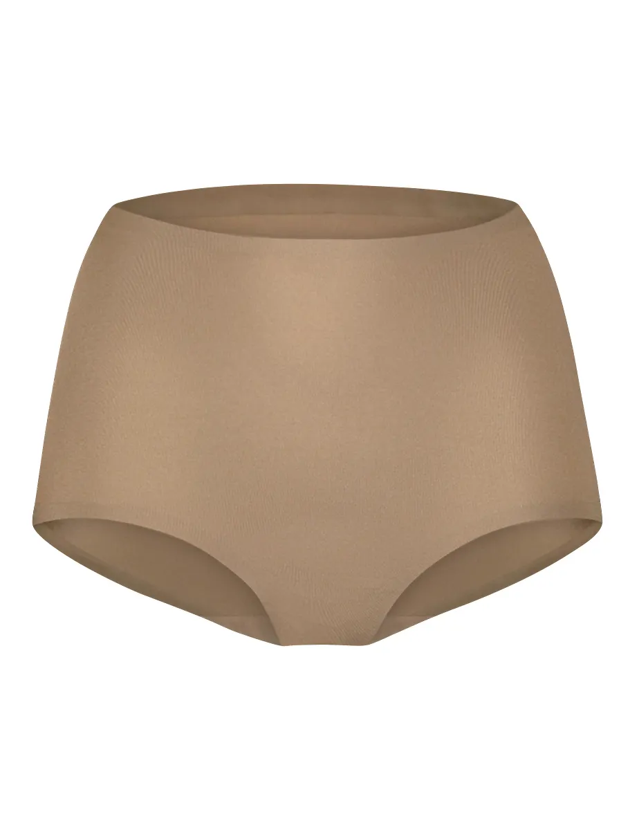 Ten Cate Secrets Maxi slip dames - Invisible - Colours - Hoge dames taille slips - Onzichtbaar - Naadloos beige slips