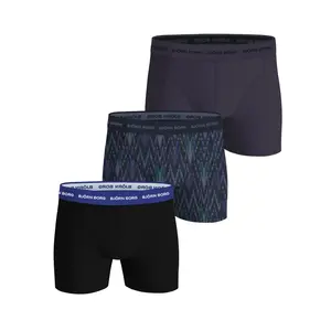 Bjorn Borg 3-Pack heren boxershort - Cotton Stretch - Katoenen mannen onderbroeken Bjorn Borg 3-Pack heren boxershort - Cotton Stretch - Katoenen mannen onderbroeken