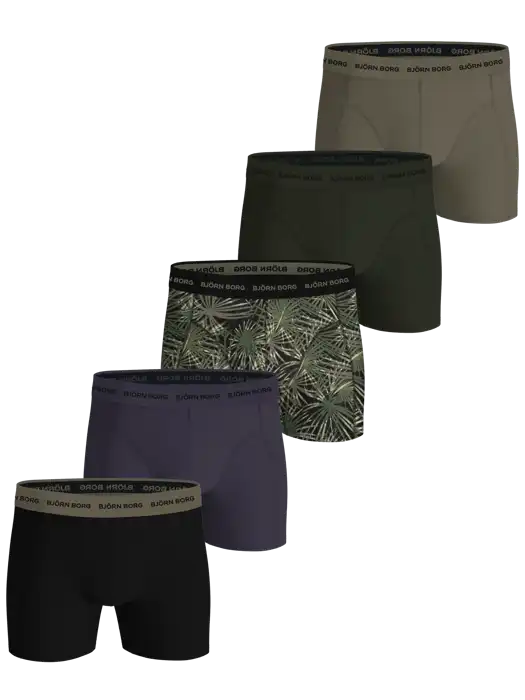 Bjorn Borg 5-Pack heren boxershorts - Cotton Stretch