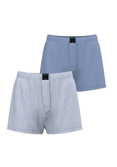 Bjorn Borg 2-pack wijde heren boxershorts - 100% Katoen Bjorn Borg 2-pack wijde heren boxershorts - 100% Katoen